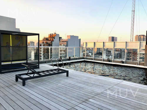 Quesada 2400. Nuñez. Monoambiente Totalmente Equipado Y Amoblado En Edificio Con Full Amenities