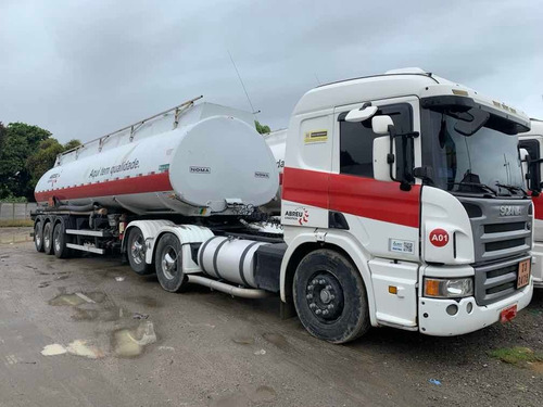 Scania P340 2011 + Carreta Tanque Noma 35000l Bottom 2011