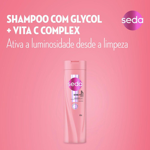 Shampoo Seda Luminous Uv 300ml