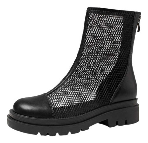 Botines De Malla De Verano J Sandal Para Mujer, 5 Cm De Gros