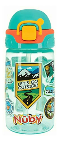 Nuby Kids No Spill Flip-it Adventure And Travel Sticker