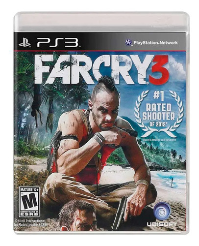 Far Cry 3 - Standard Edition Ubisoft Ps3 Físico Seminovo (Recondicionado)