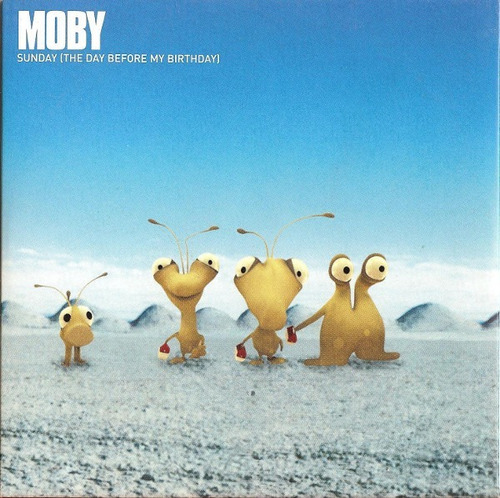 Cd Single Importado Moby - Sunday The Day Before My Birthday