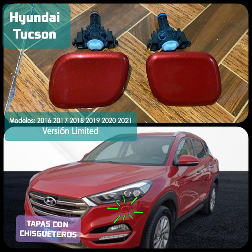 Tapas Y Chisgueteros Hyundai Tucson Límited 2016 2017 2018 