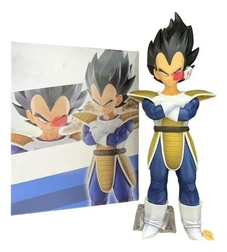 Figura De Dragon Ball Z Vegeta Namekusei 23cm Aprox + Caja