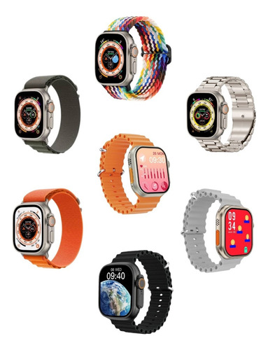 Smartwatch John L. Cook Silverstone Ultra Deporte Llamada Bt Caja Plateado
