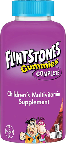 Suplemento Multivitamínico Flintstones Complete 180 Gomitas