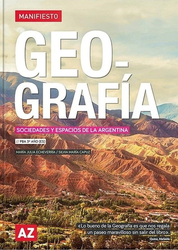 Geografia 3 Es.manifiesto Bon.soc.yespacios De La Arg.