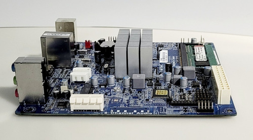 Imagem 5 de 8 de Placa Mãe Pcware Ipx1800e2 + 2gb Ddr3 - Usb 3.0 - Mini Pciex