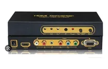 Comprar Conversor De V Ideo Vga\u002F Ypbpr+audio Para Hdmi Ask-hdcn001b