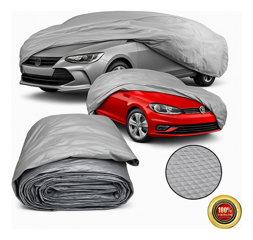 Capa Cobrir Carro Forroda Impermeável Proteção Uv Sol Chuva Capa Cobrir G