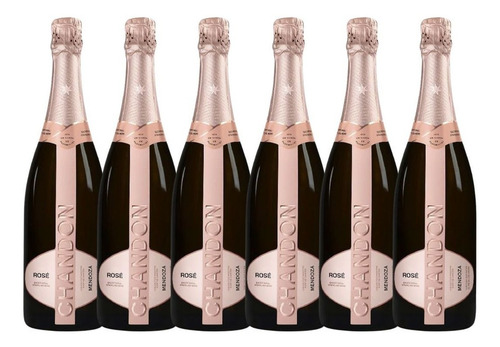 Espumante Chandon Rose 750 Ml X 6 Promo