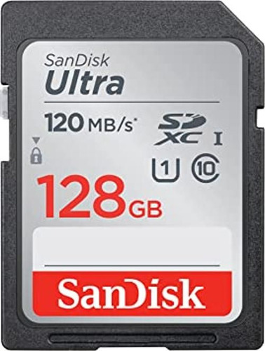 Sandisk Tarjeta De Memoria Ultra Sdxc Uhsi De 128 Gb 120