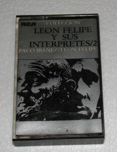 Leon Felipe Y Sus Interpretes Paco Ibanez Cassette Kktus