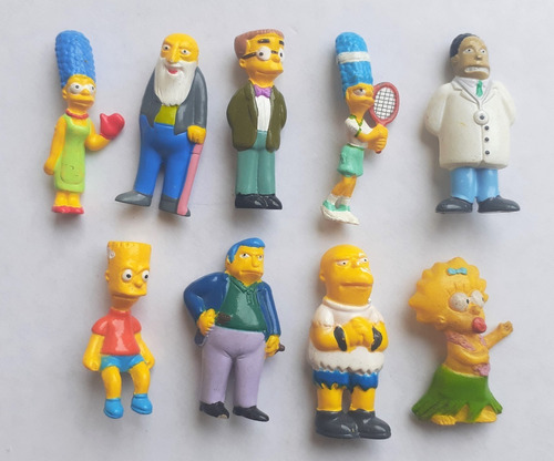 Los Simpsons Muñecos Colección Chocolates Jack X 9 - Nuñez