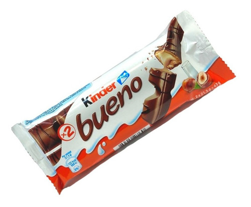 Barrita Kinder Bueno (promo X2u 21,5g) Barata La Golosineria