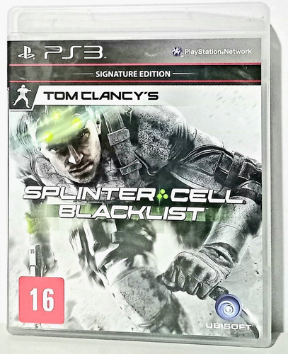 Splinter Cell Blacklist Ps3 Midia Fisica (Usado)