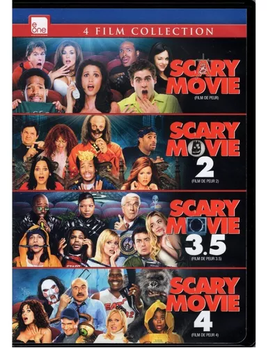 Scary Movie 2 3 4 Boxset Collection 4 Peliculas Dvd