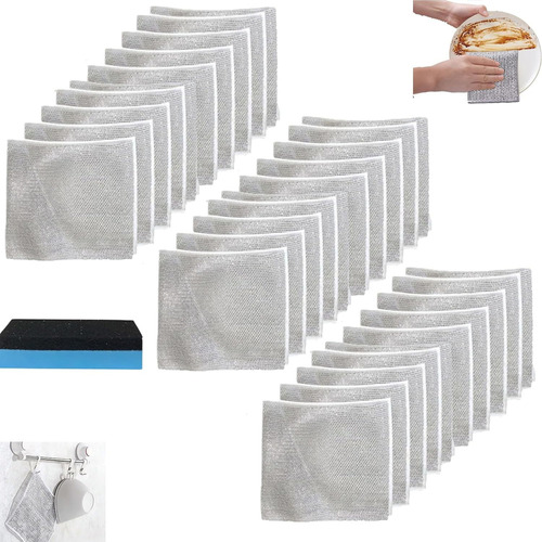 30 Trapos De Alambre Multiusos For Lavar Platos Premium