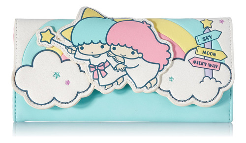 Loungefly Sanrio Hello Kitty Little Twin Stars Rainbow Clou.