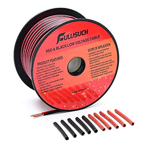 Fulusuch - Cable Eléctrico De Calibre 18, Cable Eléctrico Ro