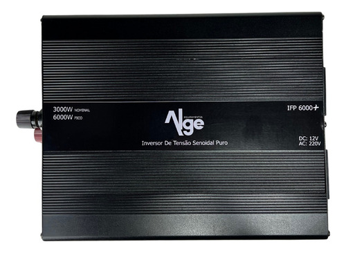 Inversor De Tensão Senoidal Pura 6000w Pico 12v/220v - Alge