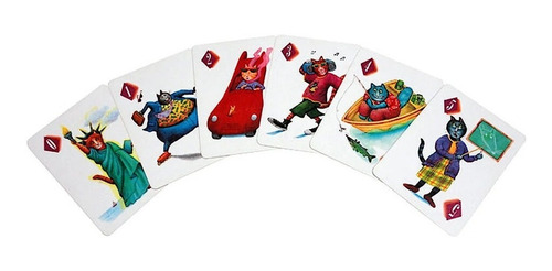 Imagen 3 de 3 de Juego De Mesa Rat A Tat Cat Juego De Cartas Top Toys