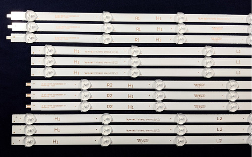Dt Kit Leds Compatible Con 47ln549e (12tiras) - Aluminio,