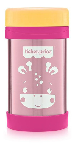 Pote Termico De Acero Inoxidable Fisher Price Bb1091 Rosado