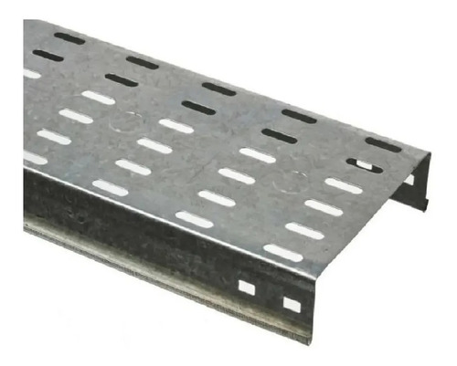 Imagen 2 de 5 de Bandeja Porta Cable Negra Perforada 15cm 150mm X 3 Metros