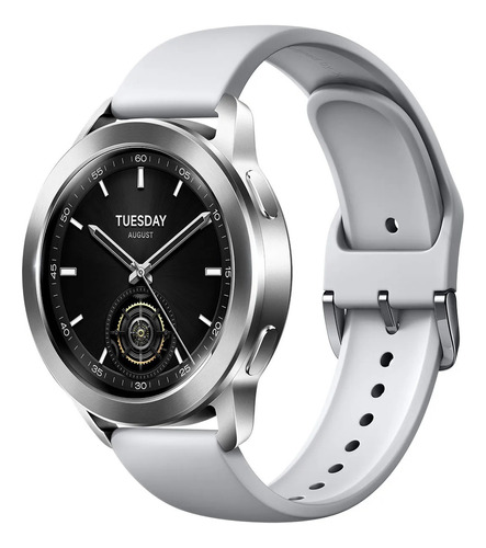 Reloj Inteligente Xiaomi Watch S3 Silver Correa Plateado