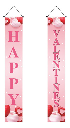 Color Rosa Cortina Decorativa Para El Día De San Valentín 