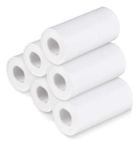 Papel Térmico Para Impresora De Etiquetas, Rollo De 57x30 Mm