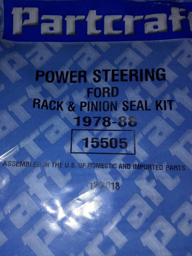 Kit Cajetin Sector Ford Aluminio (15505) 1978-88