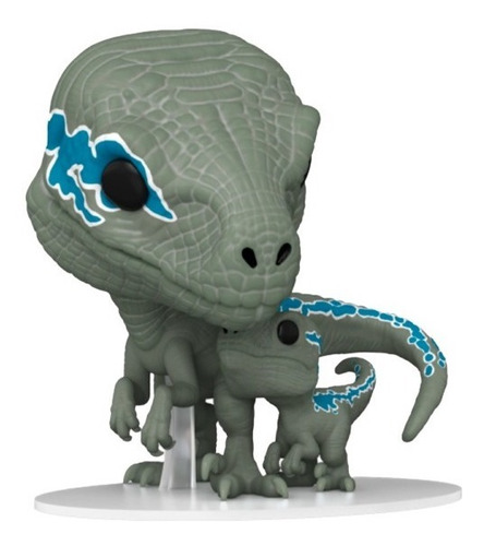 Imagen 1 de 3 de Funko Pop Jurassic World Dominion Velociraptors Blue & Beta