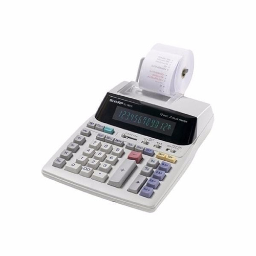 Calculadora Com Impressora Sharp El-1801v 