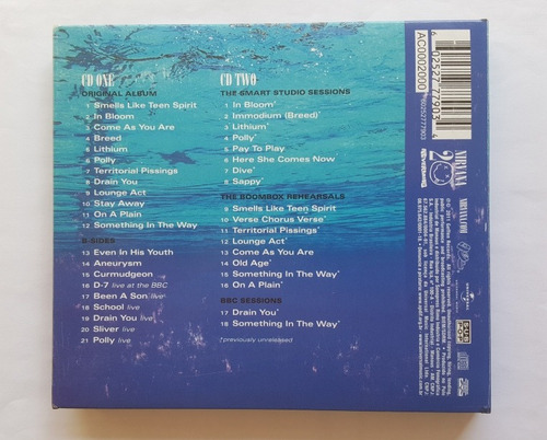 Nirvana : Cd Duplo Nevermind Duplo ( 2 Discos ) (Usado)
