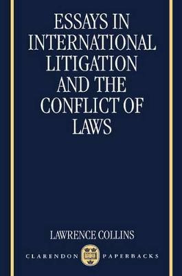 Libro Essays In International Litigation And The Conflict...