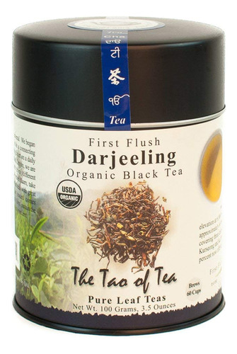 The Tao Of Tea, First Flush Darjeeling - Te Negro, Hojas Sue