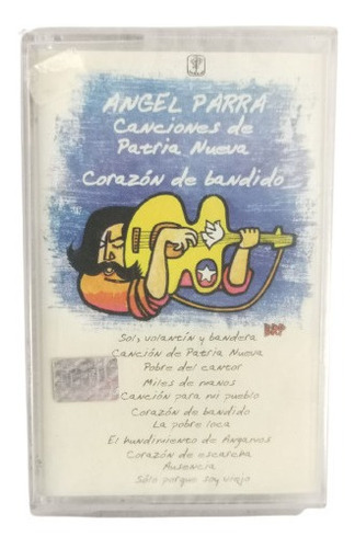 Angel Parra Canciones De Patria Nueva Cassette Nuevo