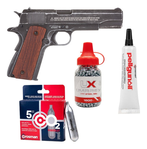 John Wayne 1911 Conmemorative Co2 12g 4.5mm Blowback Xchws C