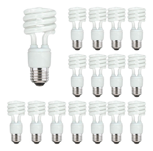 Bombilla Ahorro Energia Cfl Espiral 13 Vatio Mini Torcida 16