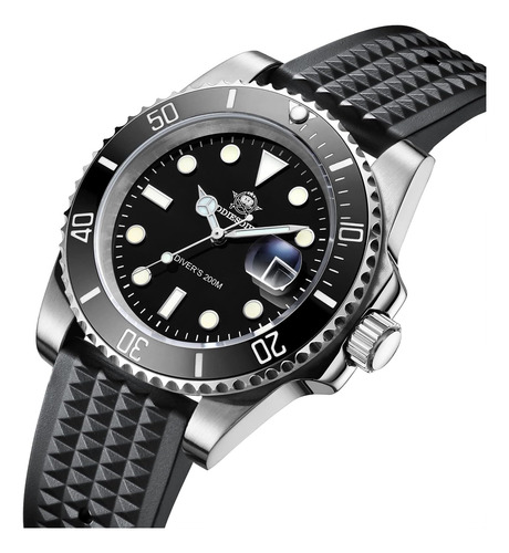 Addiesdive Relojes De Cuarzo Para Hombre Diver 200m Reloj De