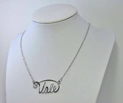 Pack X 20 U | Collar Colgante Con Nombre De Acero Quirúrgico