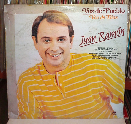 Vinilo Juan Ramon Voz De Pueblo Voz De Dios Vinilo Ex