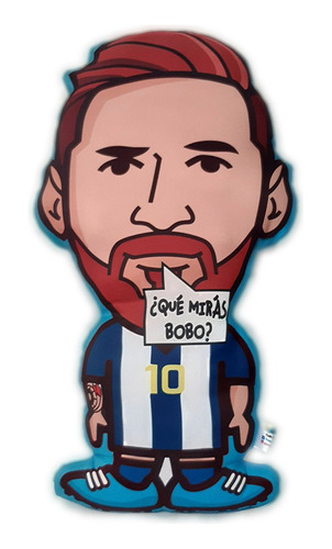 Cojin Messi Chiquito 50 Cm - Personalizable