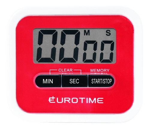 Timer Eurotime Hogar Rojo 66/7401 Casiocentro