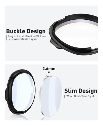 Lentes Vr Para Miopía Para Quest 3, Inserto De Lentes Maxona