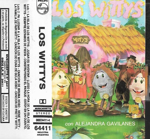 Los Wittys Album Con Alejandra Gavilanes Philips Cassette
