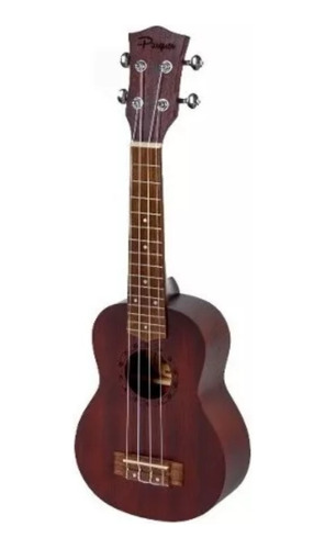 Ukelele Soprano Electroacustico Sapele Funda Púas Parquer